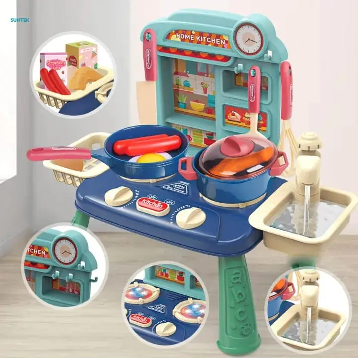 Kids 27 pieces Kitchen Toy Set Play